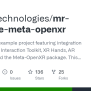 GitHub - Unity-Technologies/mr-example-meta-openxr: Mixed Reality ...