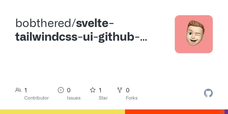 Github Collardeau Svelte Tailwind Template Svelte With Tailwindcss - Premium Colorful Photo Gallery - Retina