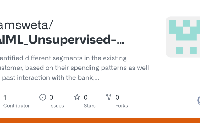 GitHub - Iamsweta/AIML_Unsupervised-Learning: Identified Different ...