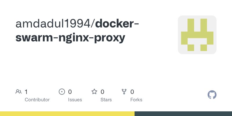 GitHub - amdadul1994/docker-swarm-nginx-proxy