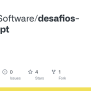 GitHub - Clean-Software/desafios-javascript