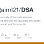GitHub - Chiragaiml21/DSA: This Repository Consists Of The Code Samples ...