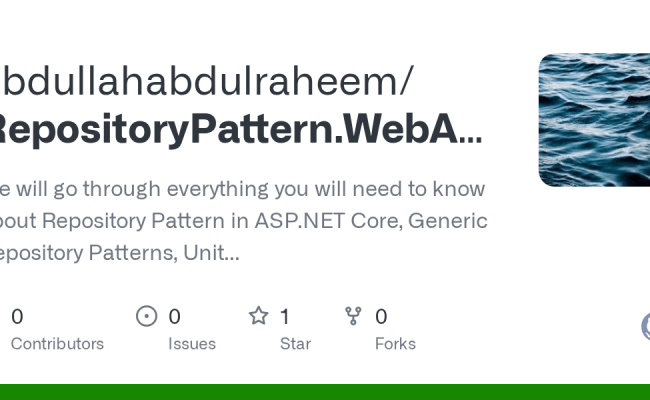 GitHub - Abdullahabdulraheem/RepositoryPattern.WebApii: We Will Go ...