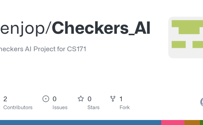 GitHub - Jenjop/Checkers_AI: Checkers AI Project For CS171