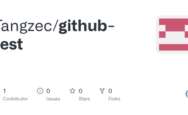 GitHub - Tangzec/github-test