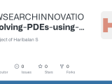 Github Newsearchinnovation Solving Pdes Using The Finite Difference