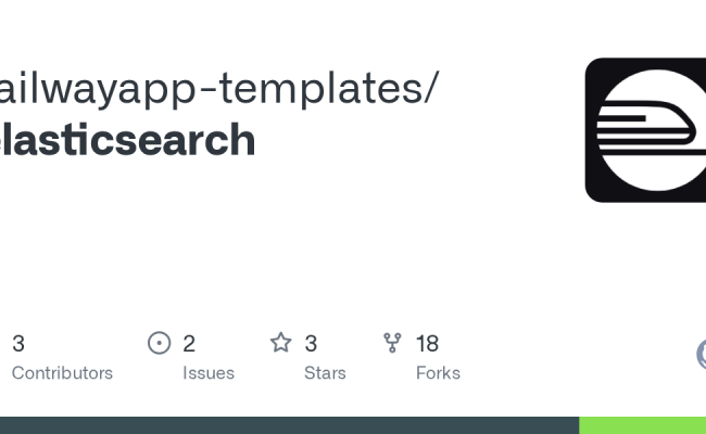 GitHub - Railwayapp-templates/elasticsearch