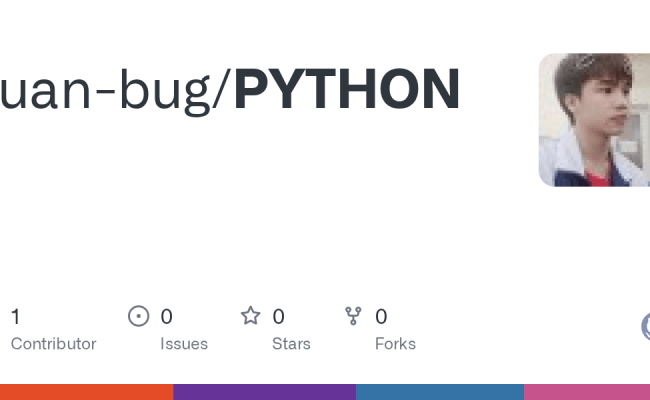 GitHub - Tuan-bug/PYTHON