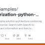 Milestones - Azure-Samples/summarization-python-openai · GitHub