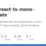GitHub - Hinsxd/react-ts-mono-boilerplate: A Fullstack Boilerplate With ...