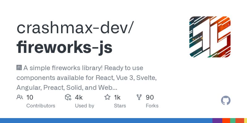 Github Yapicimurat Fireworks Javascript Html Canvas 2d Fireworks Using P5 Js - Perfect Light Wallpaper - High Resolution
