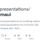 GitHub - Dotnet-presentations/dotnet-maui: .NET MAUI