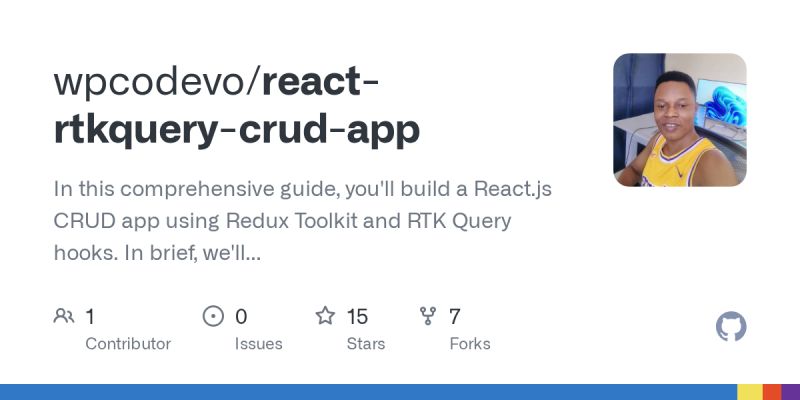 Github Techinfo Youtube Crud App React Reduxtoolkit Complete React - Classic HD Colorful Images | Free Download