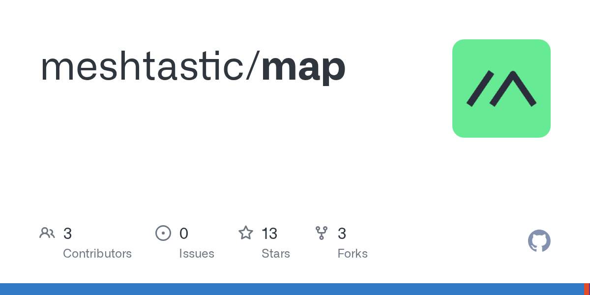 Github Meshtastic Map.