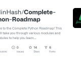 Github Fardinhash Complete Python Roadmap Welcome To The Complete