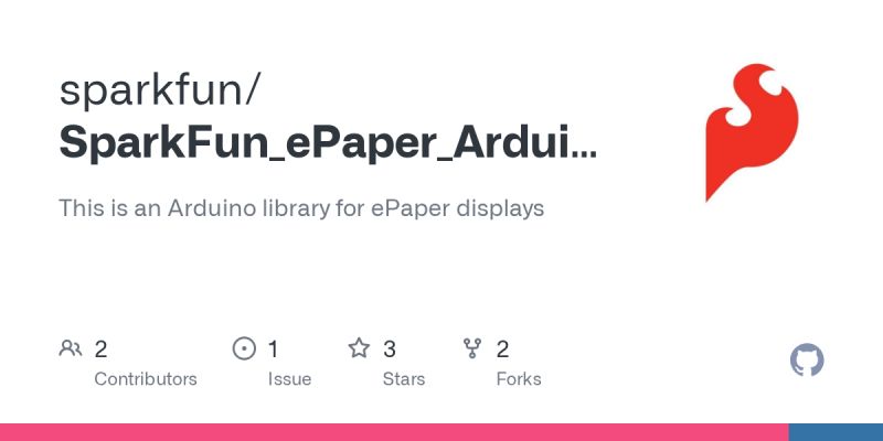 Github Zcontent Arduino Epaper Examples Example Programs Using Danthegeek S Custom E Paper - Premium Abstract Wallpaper Gallery - Desktop