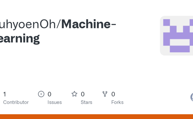GitHub - JuhyoenOh/Machine-learning