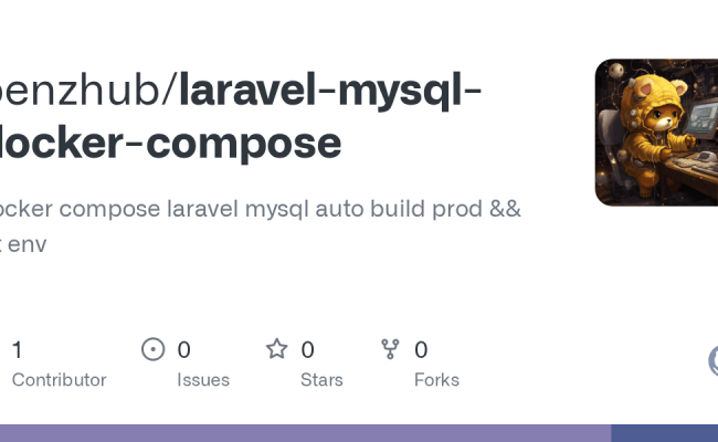GitHub - Benzhub/laravel-mysql-docker-compose: Docker Compose Laravel ...