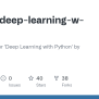 GitHub - Apress/deep-learning-w-python: Source Code For 'Deep Learning ...