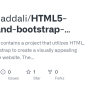 GitHub - Suhasmaddali/HTML5-CSS3-and-bootstrap-projects: This ...