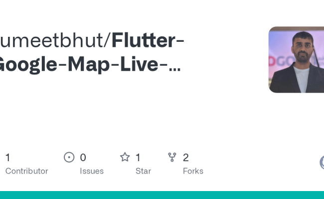 GitHub - Sumeetbhut/Flutter-Google-Map-Live-Tracking-using-Firebase