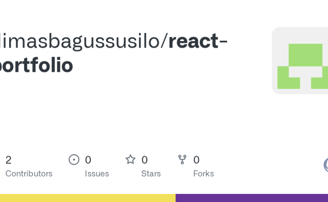 GitHub - Dimasbagussusilo/react-portfolio