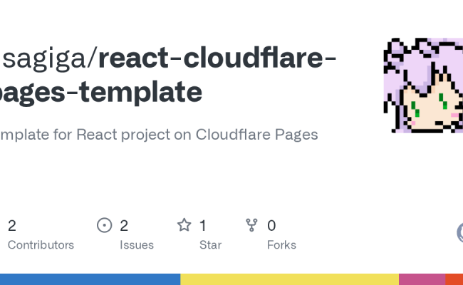 GitHub - Usagiga/react-cloudflare-pages-template: Template For React ...