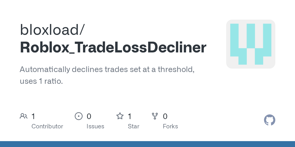 GitHub Bloxload Roblox Declines Roblox