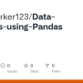 GitHub - Peterparker123/Data-Analysis-using-Pandas