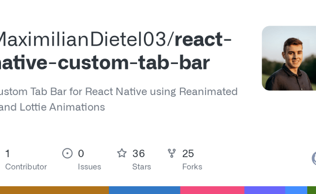 React-native-custom-tab-bar/App.tsx At Main · MaximilianDietel03/react ...