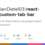 React-native-custom-tab-bar/App.tsx At Main · MaximilianDietel03/react ...