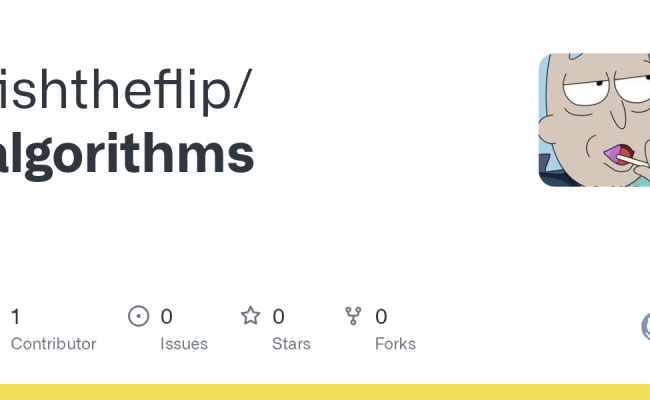 GitHub - Fishtheflip/algorithms