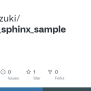 GitHub - Hakumizuki/python_sphinx_sample