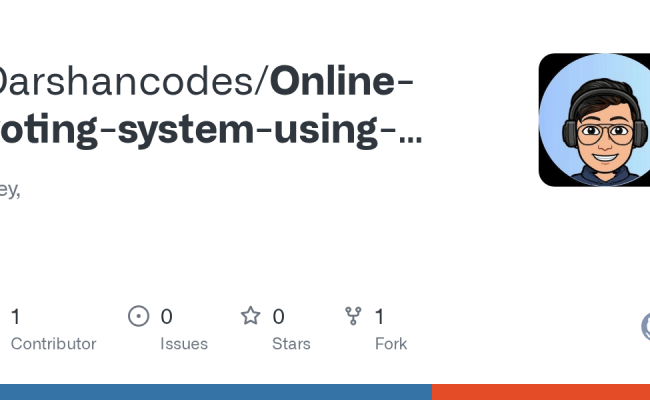 GitHub - Darshancodes/Online-voting-system-using-django: Hey,