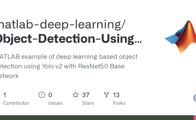 GitHub - Matlab-deep-learning/Object-Detection-Using-YOLO-v2-Deep ...