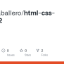GitHub - TomyCaballero/html-css-project2