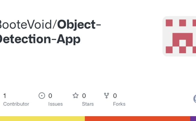 GitHub - BooteVoid/Object-Detection-App