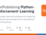 Github Packtpublishing Python Reinforcement Learning Solve Complex