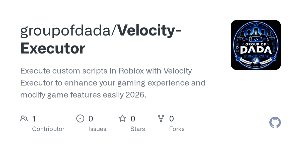 GitHub Groupofdada Velocity Executor Execute Custom Scripts In Velocity Executor