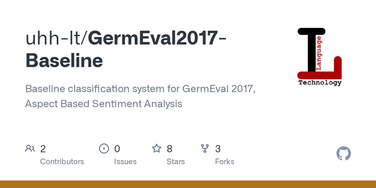 Nachdem wir mit der arbeit fertig waren. Germeval2017 Baseline Corpus De Small Tsv At Master Uhh Lt Germeval2017 Baseline Github