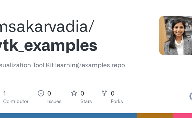GitHub - Msakarvadia/vtk_examples: Visualization Tool Kit Learning ...