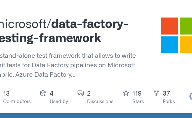 Releases · Microsoft/data-factory-testing-framework · GitHub