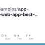 GitHub - Azure-Samples/app-service-web-app-best-practice