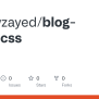 GitHub - Ramiwzayed/blog-html-css