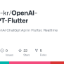 GitHub - Vishwas-kr/OpenAI-ChatGPT-Flutter: Integrated OpenAi ChatGpt ...