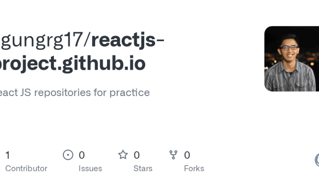 GitHub - Agungrg17/reactjs-project.github.io: React JS Repositories For ...