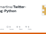 Github Jaysmartina Twitter Using Python