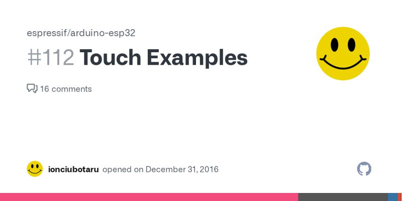 Touchread Issue 122 Espressif Arduino Esp32 Github - Abstract Pattern Collection - Mobile Quality