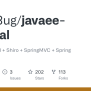 GitHub - C0de8ug/javaee-tutorial: Maven + Mysql + Shiro + SpringMVC ...