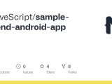 Github Nativescript Sample Extend Android App